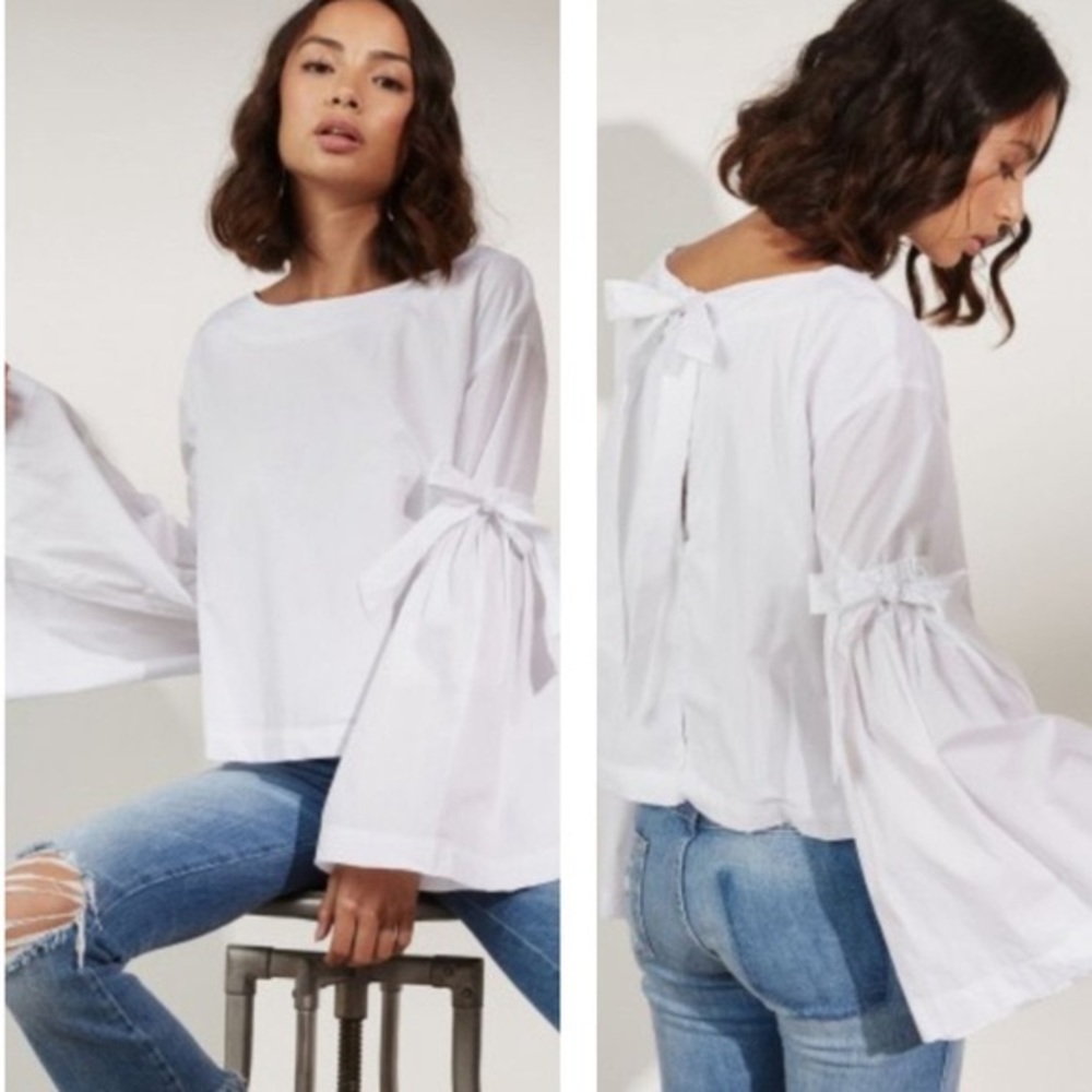 FREE People So Obviously Yours Bell Sleeve Top